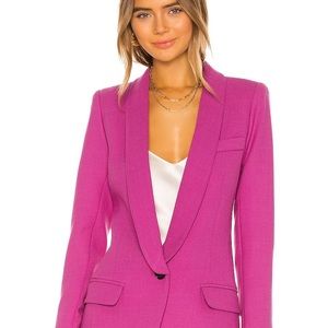Smythe Long Shawl Violets Blazer NWT size 2
